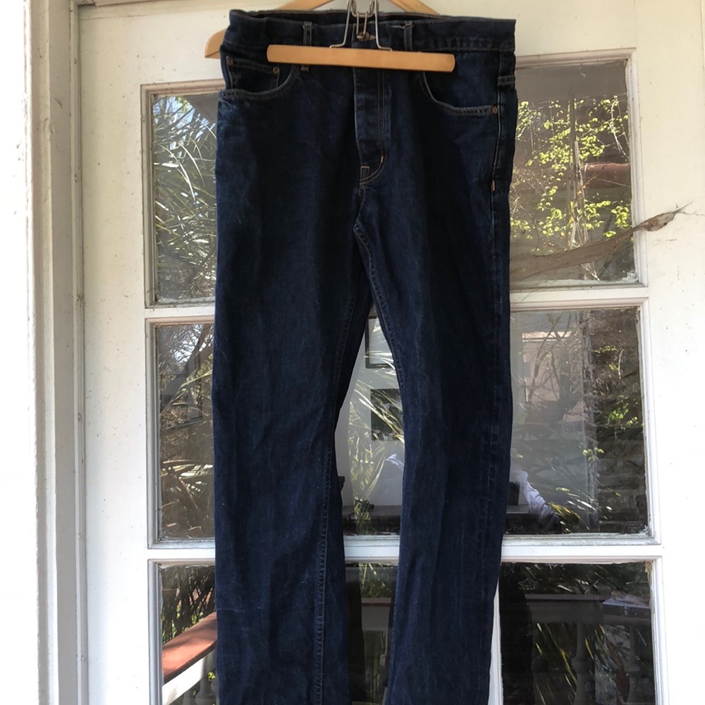 Indigo Died One-Wash 10.5 oz Selvage Denim Jeans